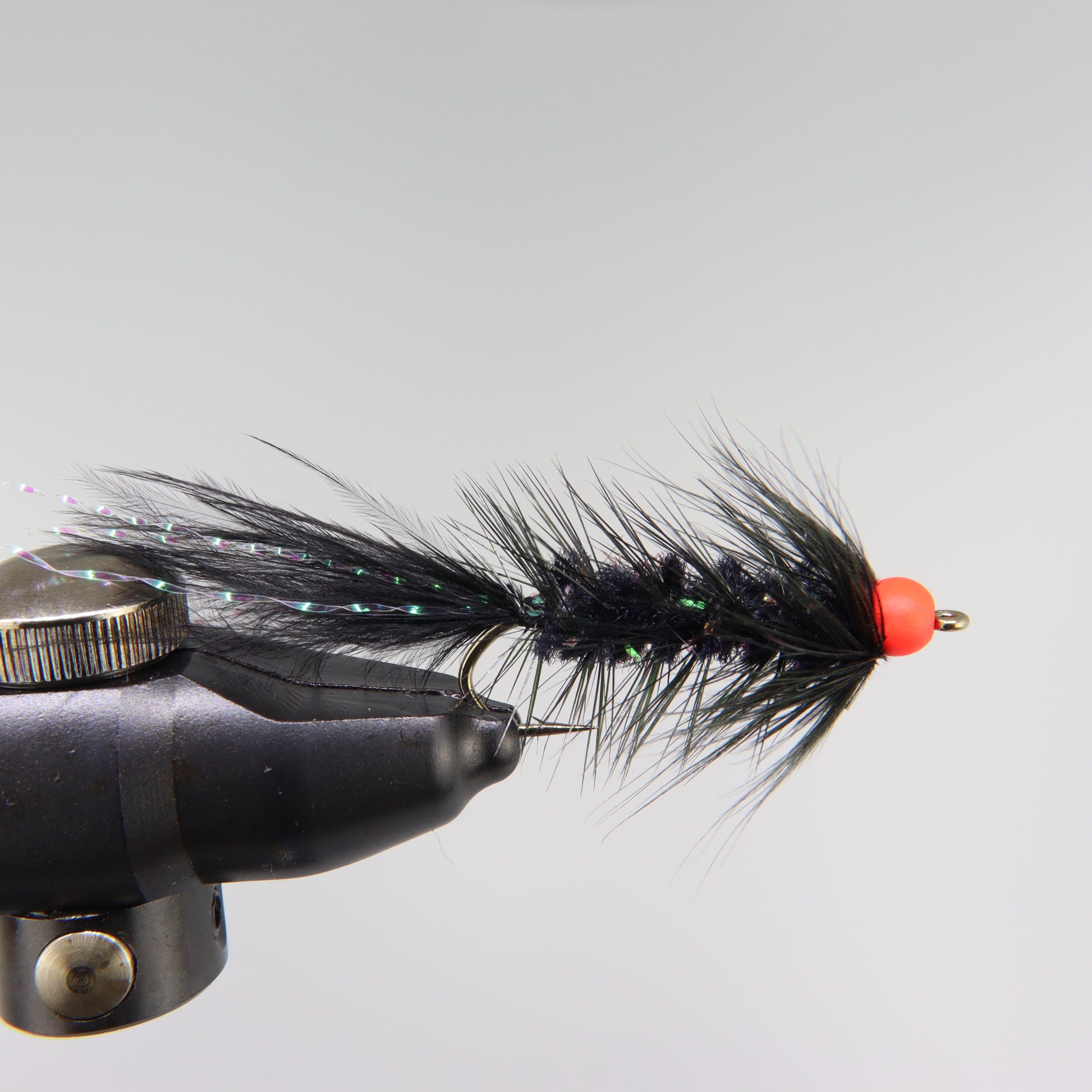 Fly fishing, fly, Wooly Bugger, Eggsucking leech, orange tungsten bead
