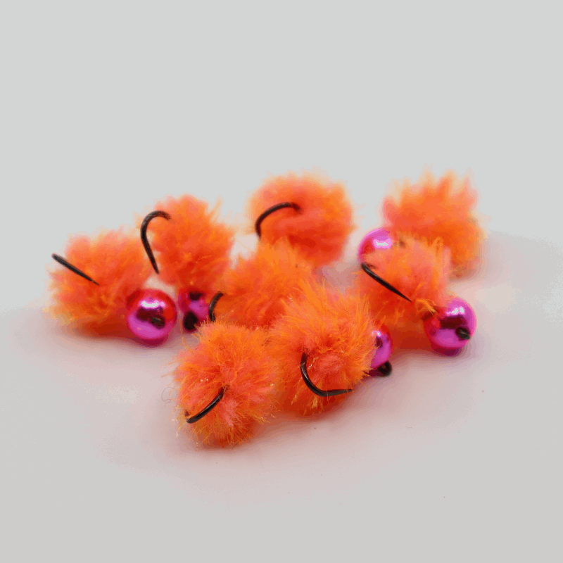 Cowichan Killer, egg pattern fly, euro nymph, jig hook, tungsten bead, clustered