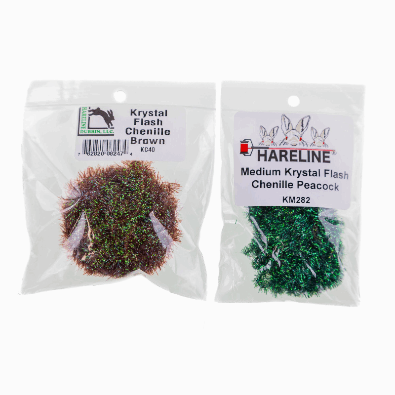Hareline Krystal Flash Chenille