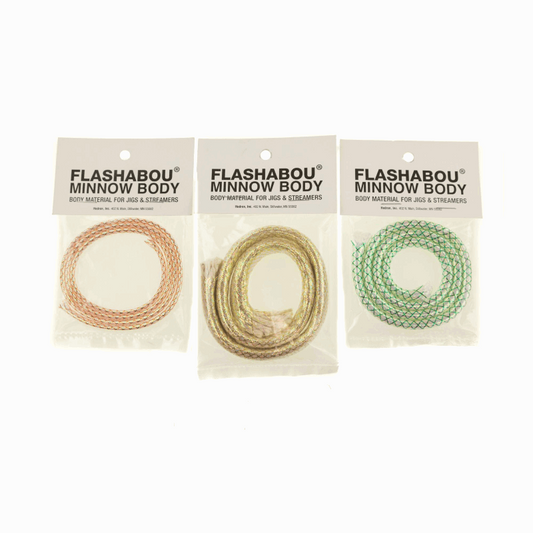 Flashabou Minnow Body - Body Materials - A Blaze In The Northern Fly