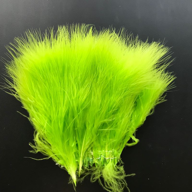 O-Fish-L Strung Blood Quill Marabou - Feathers - A Blaze In The Northern Fly