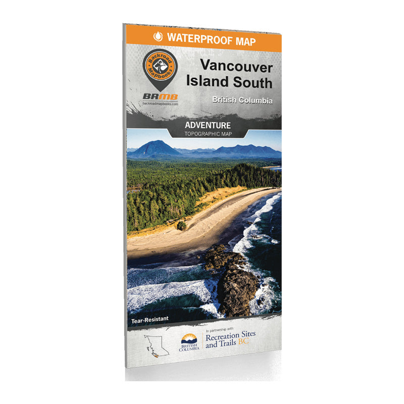 Backroad Mapbook Vancouver Island Waterproof Maps - Books and Maps - A Blaze In The Northern Fly