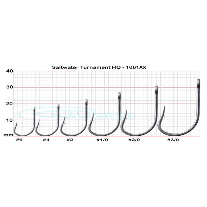 A. Jensen Tournament Saltwater Hooks