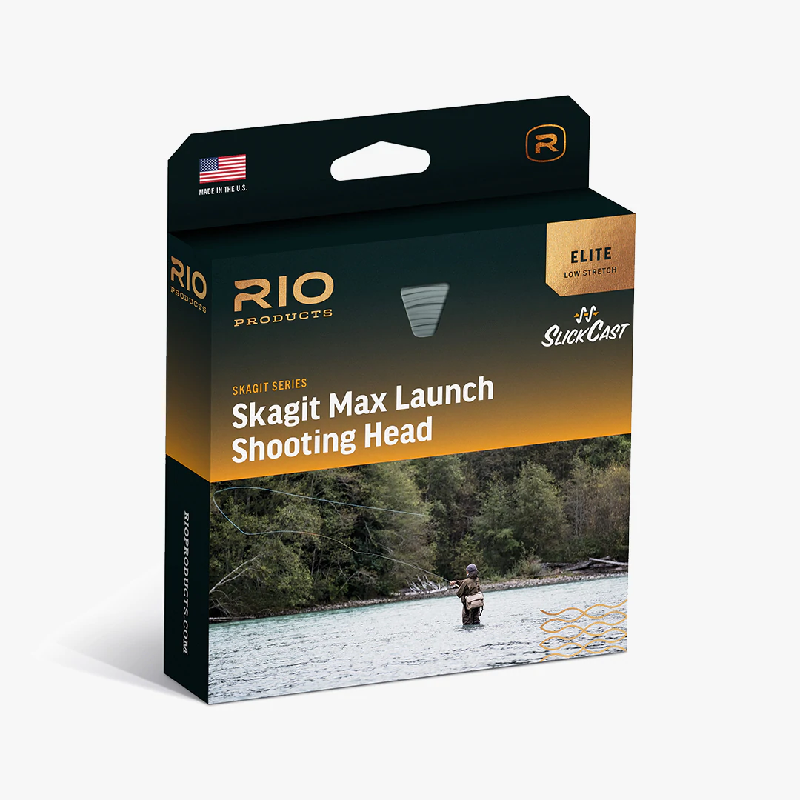 Rio Elite Skagit Max Launch Shooting Head – A Blaze In The