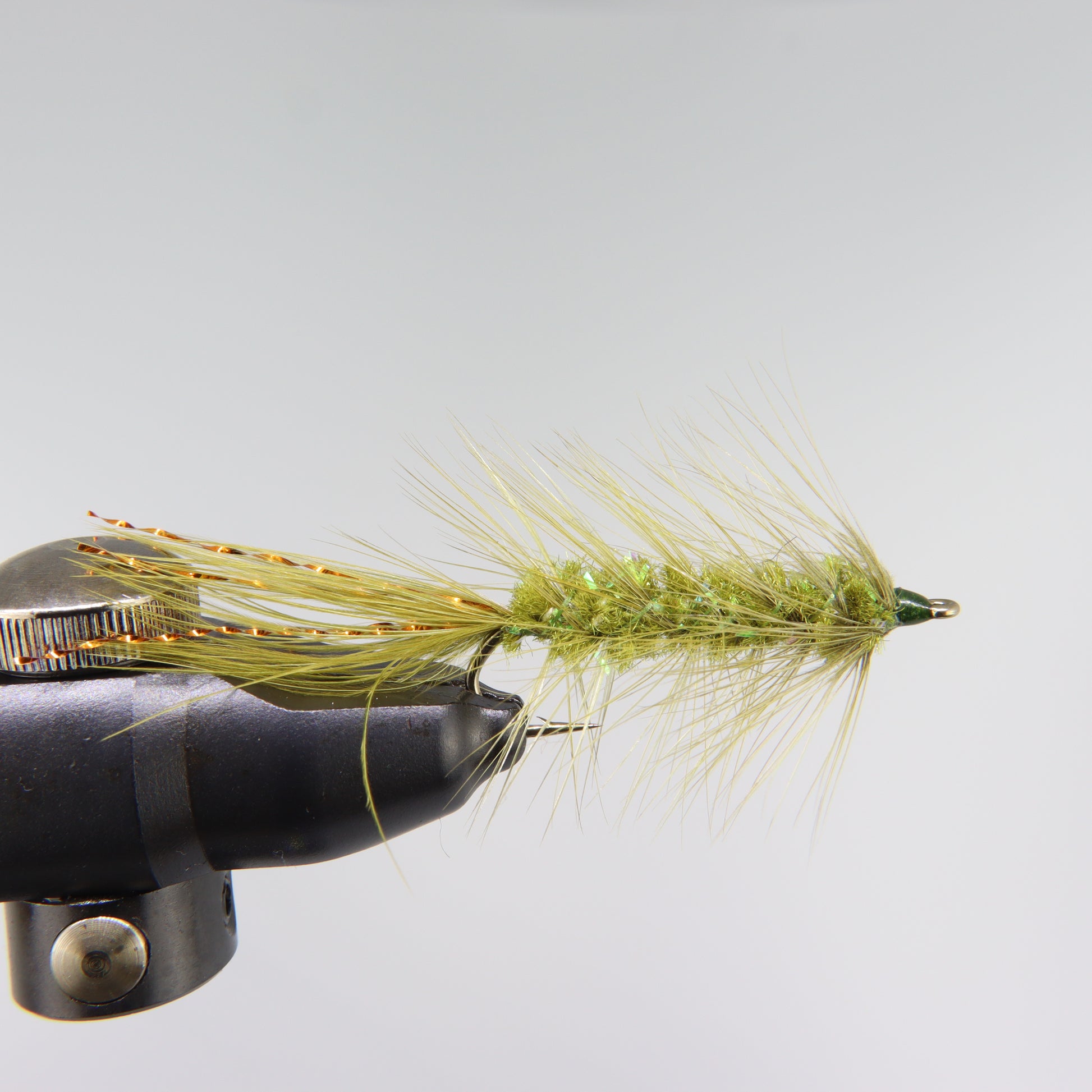 Fly fishing, fly, Wooly Bugger, olive wooly bugger, olive, no bead
