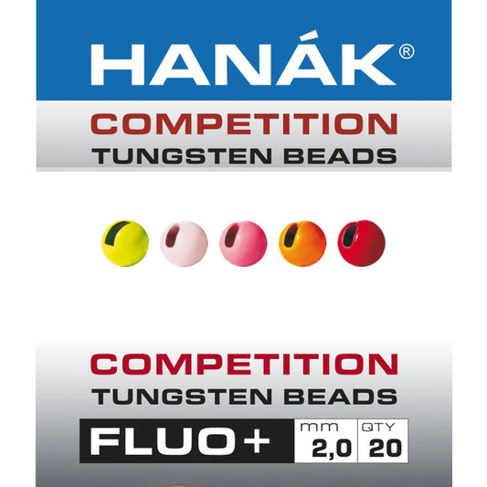 Hanak Tungsten Fluorescent Beads, fluo + hanak competition beads