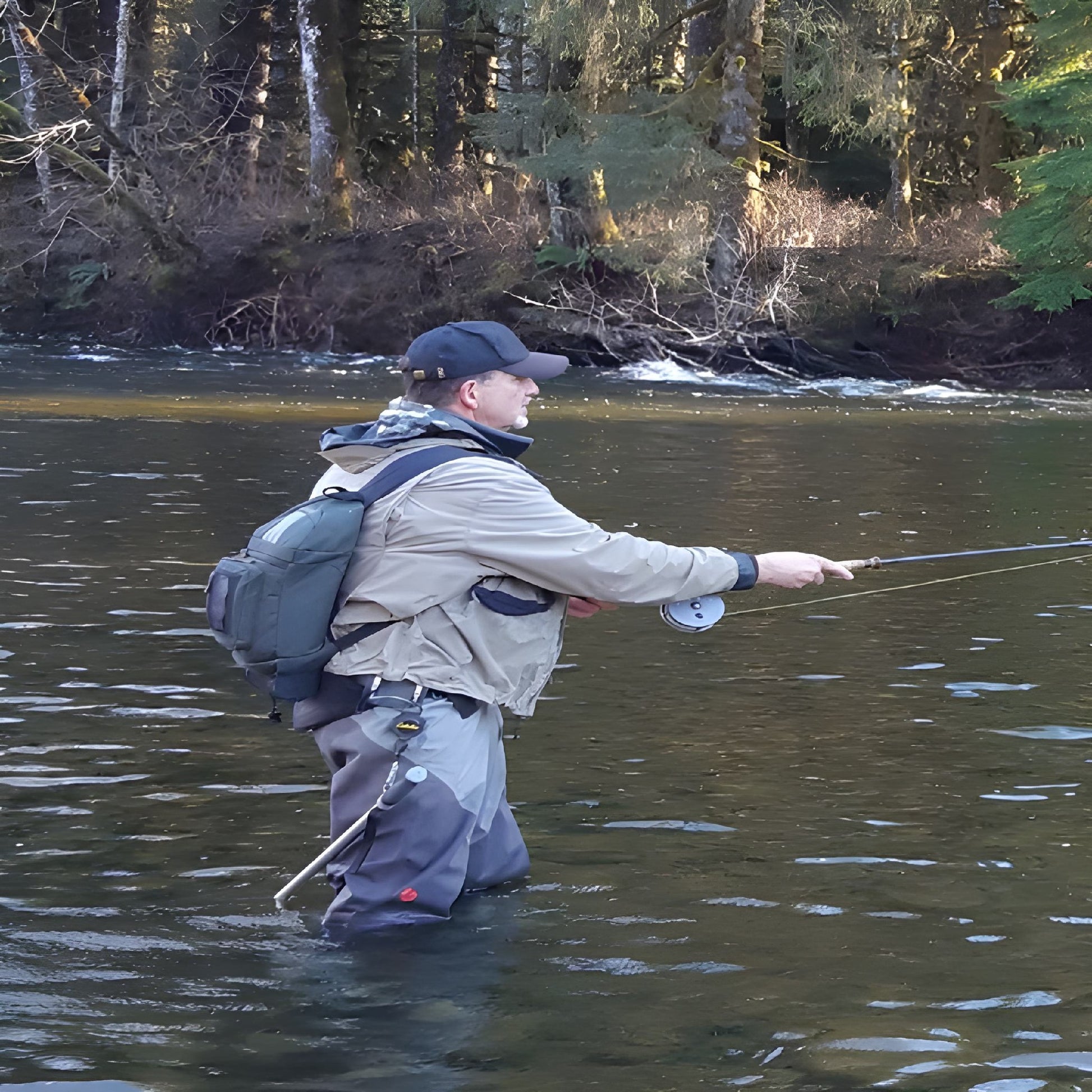 Riverstick Custom Wading Staff – A Blaze In The Northern Fly