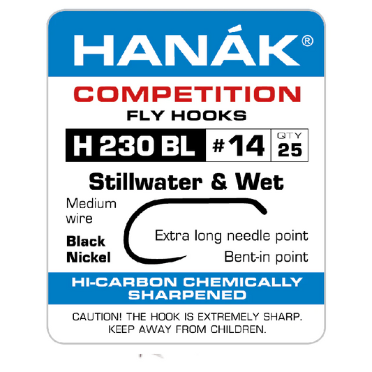 Hanak H 230 BL Stillwater & Wet Fly Hook