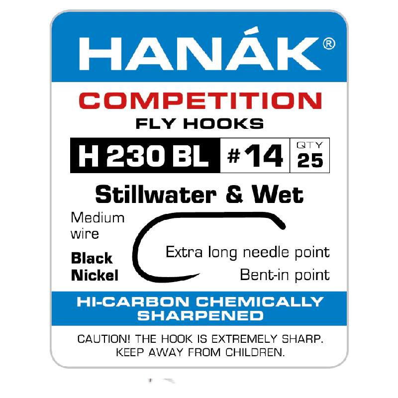 Hanak H 230 BL Stillwater & Wet Fly Hook