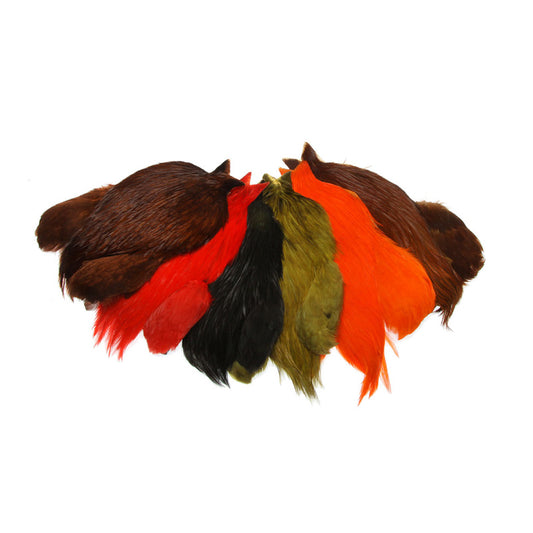 Blaze Chinese Rooster Capes - Dyed and Natural