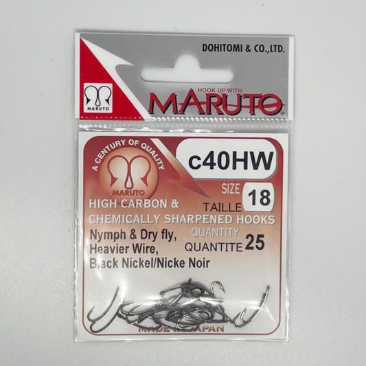Maruto c40HW Heavy Wire Curved Hooks