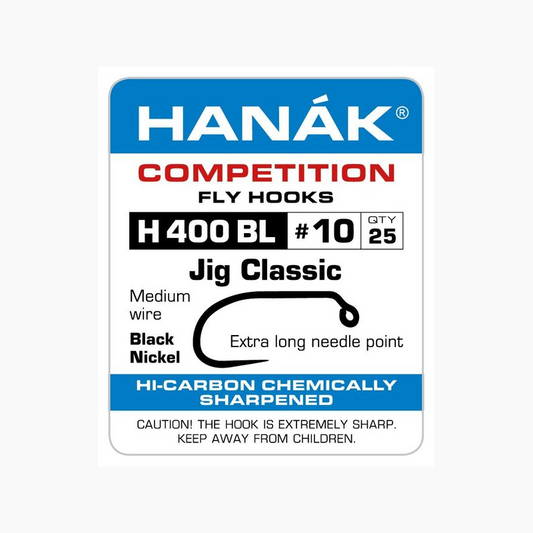 Hanak Competition H 400 BL Barbless Jig Classic Hook