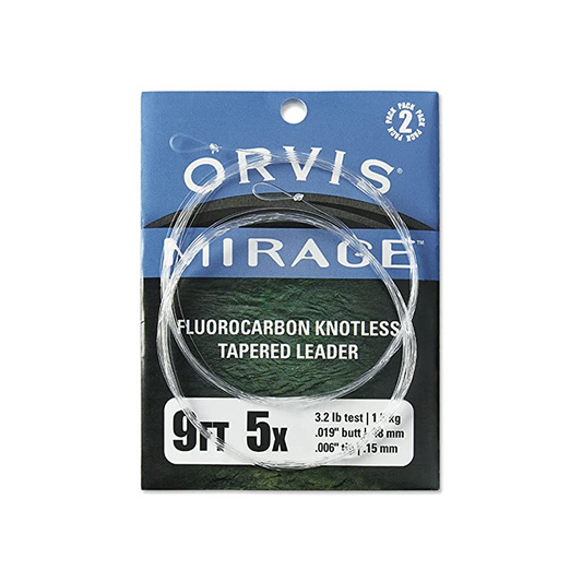 Orvis Mirage Flurocarbon Knotless Tapered Leader