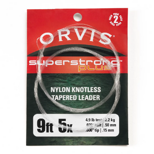Orvis Superstrong Plus Knotless Tapered Leader 2 Pack