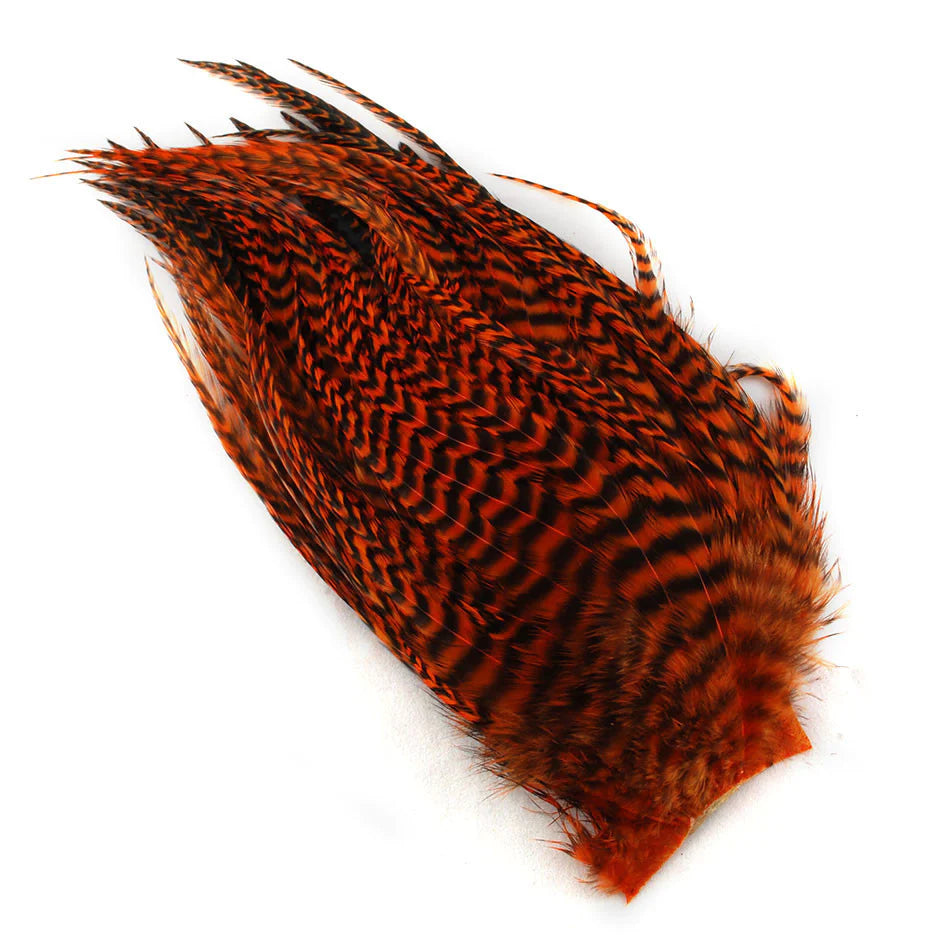 Whiting Bugger Pack Grizzly - Dyed Burnt Orange